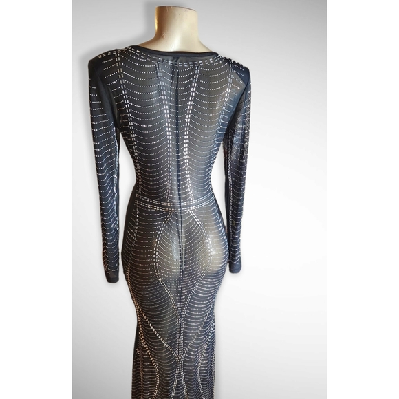 Rhinestone see through dress - Picture 7 of 7
